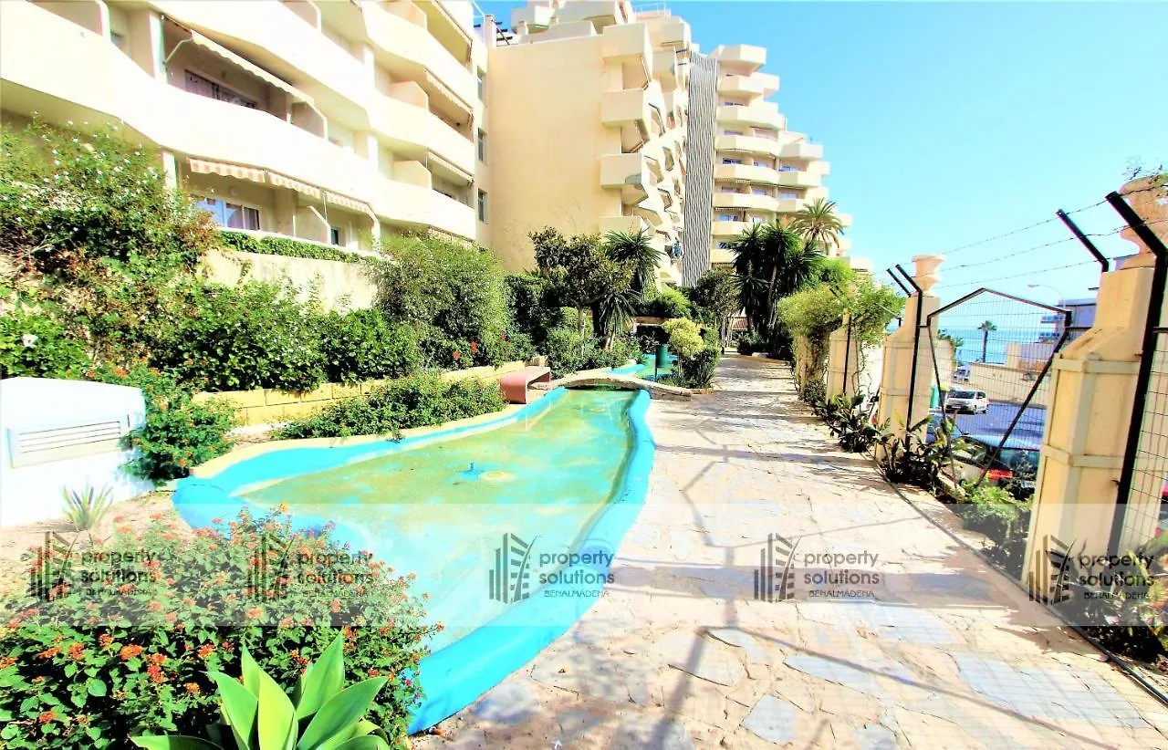 Apartamento 812 Benalbeach. 1ºlinea De Playa. Vistas A La Piscina Y La Montana. Benalmádena España
